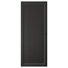 Oxberg Tur Schwarzbraun Ikea Osterreich In 2020 Ikea Billy Bookcase Panel Doors