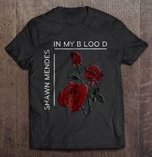 Written by geoff warburton, scott harris and its producers mendes and teddy geiger, it was released by island records on march 22, 2018. Shawn Mendes In My Blood T Shirts Teeherivar