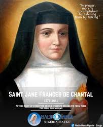 St. Jane Frances de Chantal pray for us 🙏