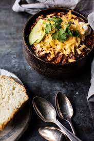 Crockpot Beef Chili Halfbakedharvest Com Hbharvest Crockpot Beef Beef Chili Recipe Crockpot Crockpot Recipes