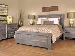 Wood industrial metal rustic furniture, bedroom furniture, bedroom bed, farmhouse decor frames, rustic home. Grey Or Gray On Amish Furniture By Countryside