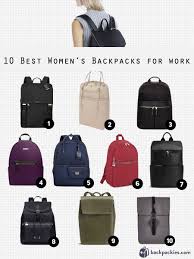 10 Best Women S Backpacks For Work That Are Sophisticated And Smart Backpackies Womens Backpack Laptop Backpack Women Work Backpack Women