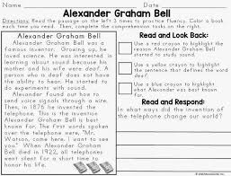 Biographies For 2nd Graders Miss Decarbo Text Evidence Reading Passages Biography Edition Reading Passages Text Evidence 3rd Grade Reading
