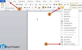 6 Cara Membuat Garis Di Microsoft Word Mudah Dan Cepat Yuk Nulis Yuk