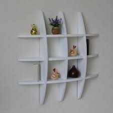 Naiture 30 L X 4 1 4 D X 30 H Inch Globle Cross Display Wall Shelf Hidden Bracket Shelving