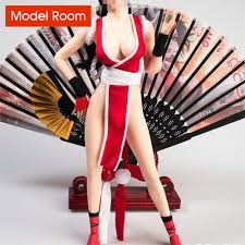 TYM084 1/6 Mai Shiranui Cosplay Clothes Model fit 12'' Female Action Figure  Body | eBay