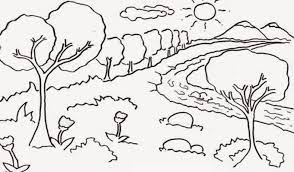 Inilah 15 contoh lukisan naturalisme pemandangan alam dan 17 contoh gambar pemandangan alam gunung pantai luat pedesaan. Gambar Pemandangan Indah Untuk Diwarnai Gambar Pemandangan Indah Untuk Diwarnai Gambar Pemandangan Yang Indah Untuk Diw Sketsa Gambar Pedesaan Halaman Mewarnai
