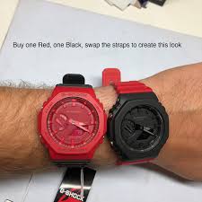 Don't miss out on this eye catching piece. Casio G Shock Carbon Core Guard Ga 2100 1adr Shakal Blog