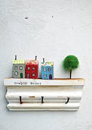 How much weight can a key rack hold? How To Make A Fun Wall Key Holder From Junk Pillar Box Blue