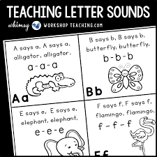 Tips For Teaching Letter Sounds Whimsy Workshop Teaching