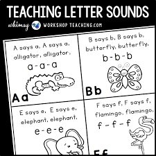 tips for teaching letter sounds whimsy workshop teaching