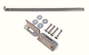 Barre De Verrouillage Pour Abri De Jardin Porte D Usine De Garage De Bureau Acier Galvanise Resistant 1 2 M Abri De Jardin Acier Galvanise Abri