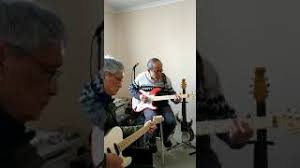 Peace Pipe (The Shadows) cover by Edward Tsen (Canberra) with Ronald James  (Sydney).