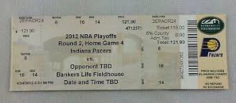 4 Tickets Round 3 Indiana Pacers Vs Miami Heat Hg2 5 28