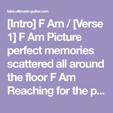 Lady Antebellum Need You Now Chords Need You Now Chords Perfect Memorials Intro