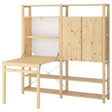 Ivar Shelving Unit W Tbl Cabinets Shlvs Pine 102x11 3 4 41x70 1 4 Ikea In 2020 Foldable Table Ikea Ivar Ikea
