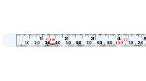 How many millimeters in an inch? Adhesive Backed Steel Measuring Tape Mm Inch Scale Fine Tools