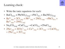 Unless otherwise stated, subscripts and charges on the ions are assumed to be one (1). Ppt Ch 5 Reactions Of Ions And Molecules In Aqueous Solutions Powerpoint Presentation Id 3539637