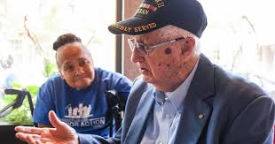 Seniors caravan to Moulton's office to protest Lynn VA clinic closing plan 