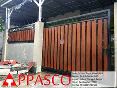 Pagar minimalis kombinasi kayu grc woodplank rangka galvanis pagar minimalis modern motif kayu grc di kanopi daftar harga pagar rumah per meter terbaru 2018 jual pagar minimalis grc property for. 170 Pagar Woodplank Ideas In 2021 Kayu Garage Doors Bogor