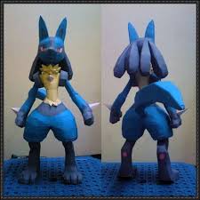 Pokemon Lucario Ver 2 Free Papercraft Download Http Www Papercraftsquare Com Pokemon Lucario Ver 2 Free Papercraf Papercraft Download Pokemon Pokemon Diy