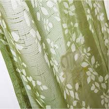 Maybe you would like to learn more about one of these? Pascal Olive Green Vine Print Semi Sheer Voile Curtain Voila Voile