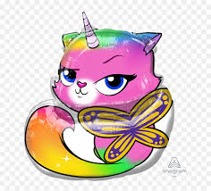 Rainbow butterfly unicorn kitty fabulous felicity huggable plush toy, multi colered. Rainbow Butterfly Unicorn Kitty Birthday Party Hd Png Download Vhv