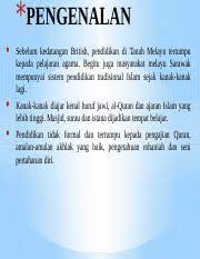 Pendidikan sebelum kedatangan british banyak dipengaruhi oleh adat resam dan budaya masyarakat setempat. Hsm210 1 Pptx Pengenalan Sebelum Kedatangan British Pendidikan Di Tanah Melayu Tertumpu Kepada Pelajaran Agama Begitu Juga Masyarakat Melayu Course Hero