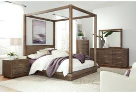 Canopy bed ideas can make you fall in love with your bedroom again. Modus International Melbourne Contemporary California King Canopy Bed A1 Furniture Mattress Canopy Beds