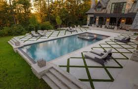 A Strong Addition To Any Yard 20 Geometric Swimming Pool Designs