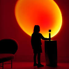 With halo sunset projector lamp you don't have to wait for a sunny day! Halo Up By Mandalaki Rossana Orlandi