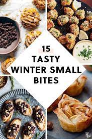 15 Tasty Small Bites To Make This Winter Purewow Winter Appetizers Winter Dinner Appetizers Easy