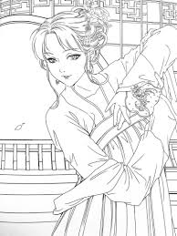 Realistic princess coloring pages for adults. Beautiful Line Drawing Etsy In 2021 Coloring Book Art Cool Coloring Pages Dark Art Drawings