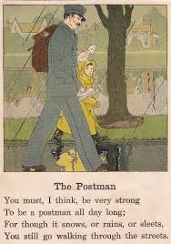 Rain543 Going Postal Postman Mail Art