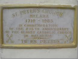 Peter) is a church in melaka city, melaka, malaysia. St Peter S Oldest Church In Melaka Still Standing Free Malaysia Today Fmt