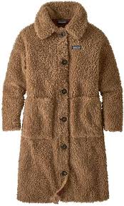 Patagonia Women S Recycled High Pile Fleece Coat Long Fleece Coat Fleece Coat Street Style Women