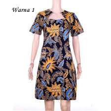 Dress pesta batik kombinasi brokat. 30 Model Baju Dress Batik Kalteng Model Baju Terbaru Dan Update 2019 2020