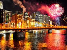 Dahntahn In Pink Pittsburgh Skyline Steelers Country Steeler Nation