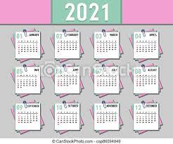 Oct 05, 2020 · kalender 2021 tersedia dalam format pdf sehingga dapat langsung di cetak dan di tempel di dinding kamar atau meja kantor. Desain Kalender 2021 12 Eps 2021 Calendar Graphic Design With Unique Styles And Coloring And Various Styles Suitable For Canstock