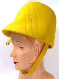 Mod Helmet Style Hat 1960s Futuristic Space By Urbanrenewaldesigns Hats Vintage Hat Fashion Hats