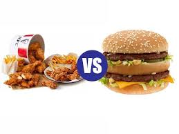 The Great Fast Food Fight Mcdonald S Versus Kfc