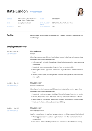 A letter of recommendation is a letter where the author details and vouches for the capabilities, character traits, and overall quality of the person being recommended. Resume Guide Housekpeer 12 Resume Samples Pdf 2020
