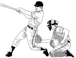 Pin On Baseball Coloring Page