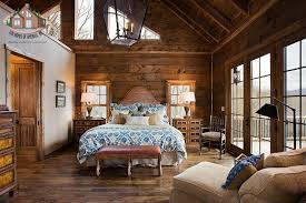 Search doctors, conditions or procedures. Dark Stained Master Bedroom Combined With Woven Raffia Wall Covering On Interior Wall Into Bedroom Designed By Adler Log Home Decorating Log Homes Home Decor