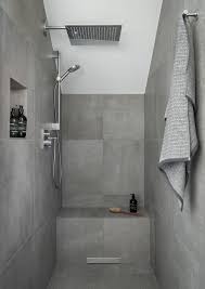 White bathrooms dark floors bathroom floor light walls. Gallery Of Natural Wood Gray And White How To Update A 90 S Bathroom 2