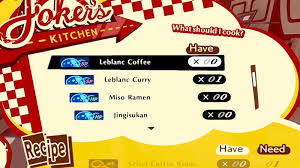 Persona 5 strikers recipes locations. Persona 5 Strikers Curry Persona 5 Strikers Review Hackinformer All Requests In Persona 5 Strikers Lottieuk Images