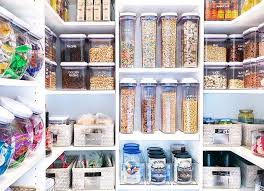 A pantry organization tip that goes from closet to kitchen table—place commonly used condiments (like salt, pepper, and maybe even your favorite hot sauce) in a handled caddy so this breads and spreads basket is a perfect example of how best to organize around the way you actually prep things. 10 Problem Solving Amazon Buys To Organize Your Pantry Huffpost Life