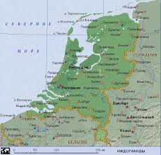 Нидерланды на карте мира и европы. Karty Niderlandov Podrobnaya Karta Niderlandov Na Russkom Yazyke S Kurortami I Otelyami