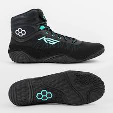 Ks Infinity Midnight Teal Adult Wrestling Shoes