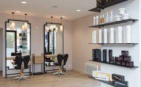 Amenagement D Un Salon De Coiffure A Rennes Salon Interior Design Salon Interior Beauty Salon Decor